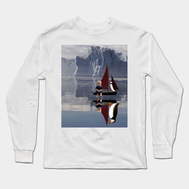 Shadow Fiend Long Sleeve T-Shirt by Loveday101